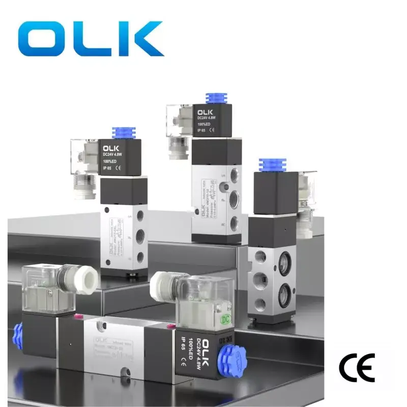 4M Series Series Solenoid Valve 5 Way