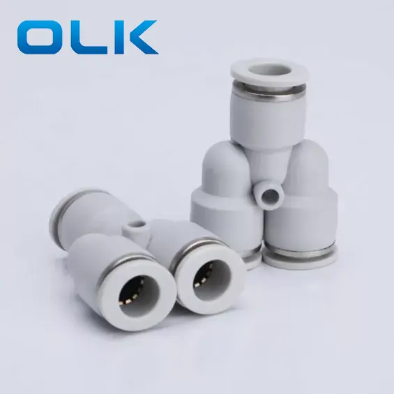 Py Union Y Push in Tube Tube